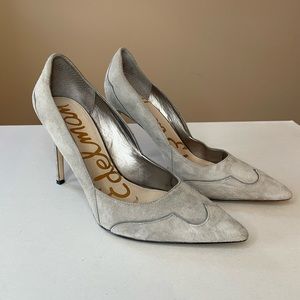 Sam Edelman Suede Heels 7.5